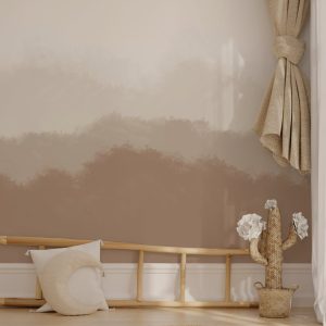 Papier peint Fond marron et blanc