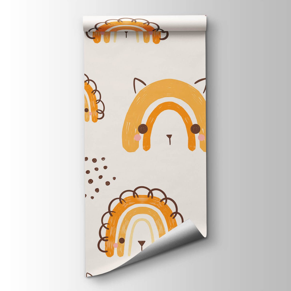 Papier peint Motif d’animaux de dessin animé – Image 3