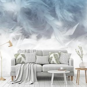 Papier peint Des textures douces dans des couleurs apaisantes