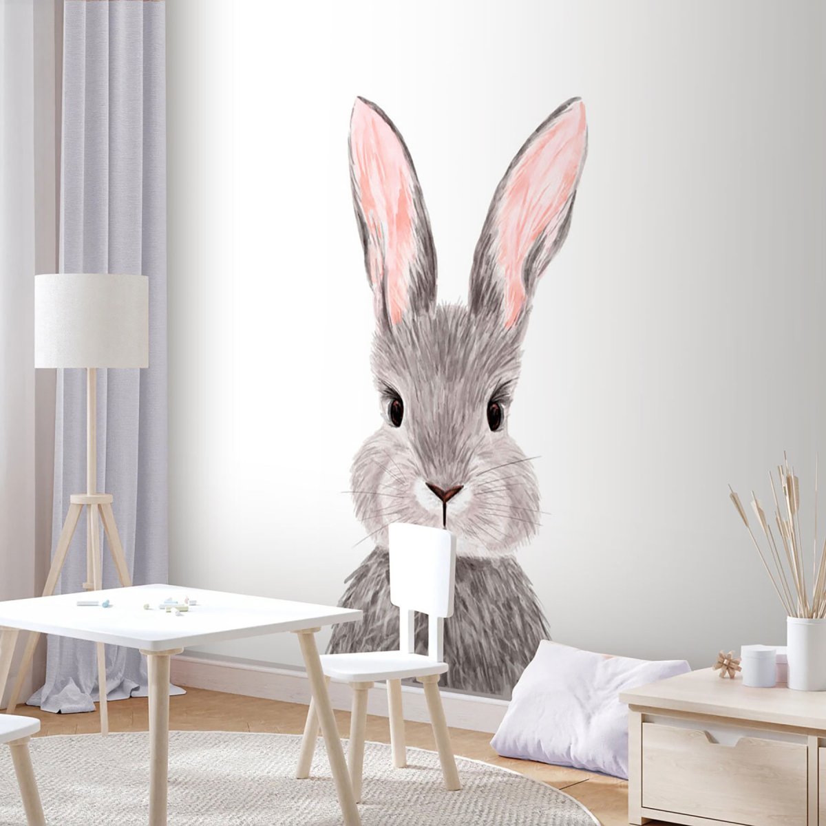 Papier peint Adorable lapin à la fourrure douce – Image 6