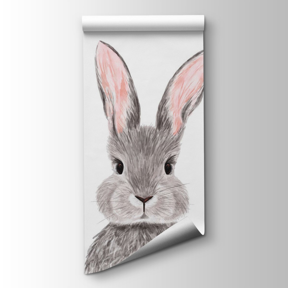 Papier peint Adorable lapin à la fourrure douce – Image 8